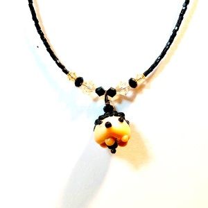 Handmade Little Hedge Hedgehog Necklace